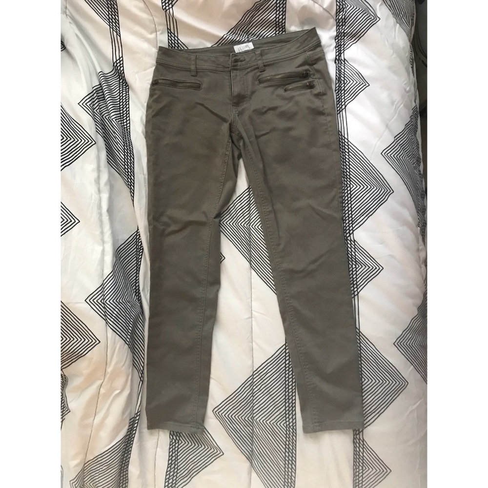Olive Green Skinny Jeans